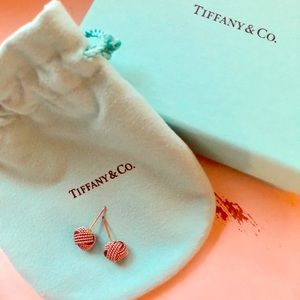 Tiffany & Co knot earrings